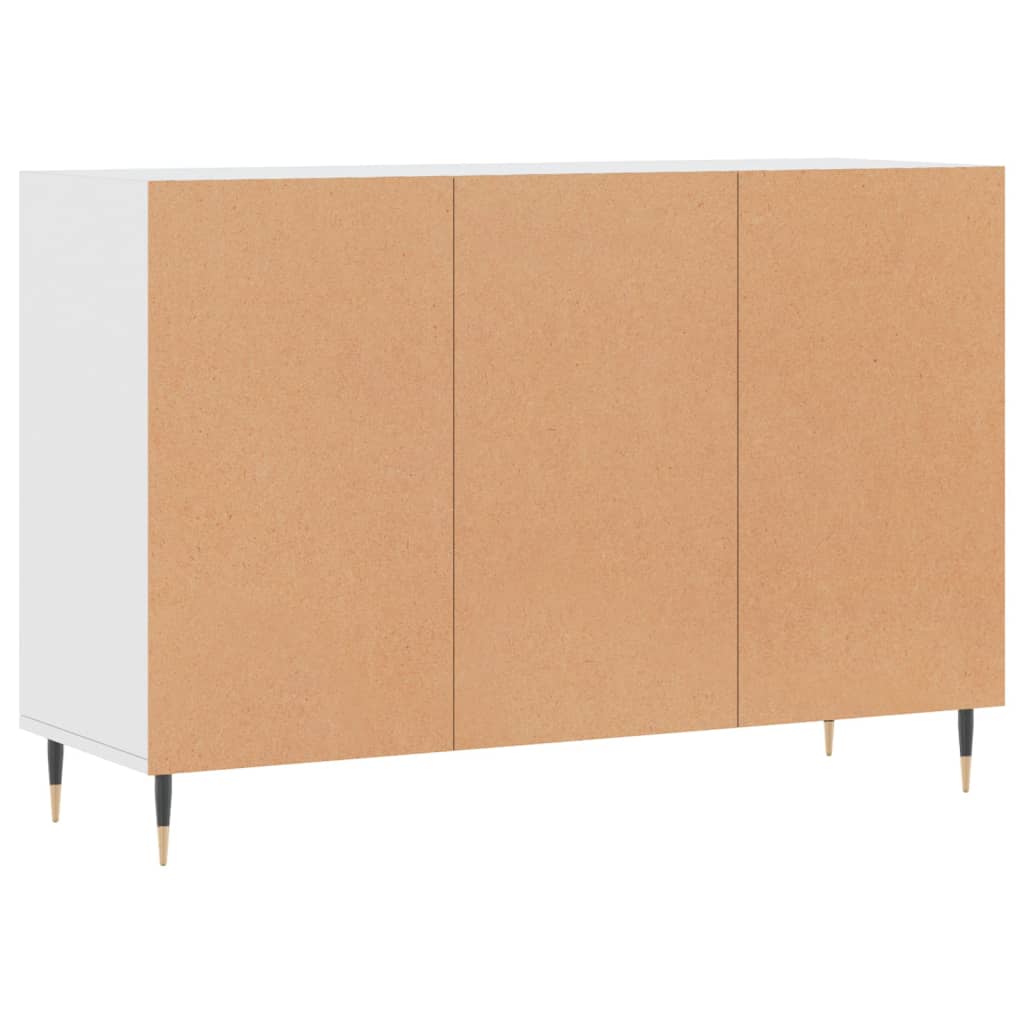 Sideboard Weiß 103,5x35x70 cm Holzwerkstoff