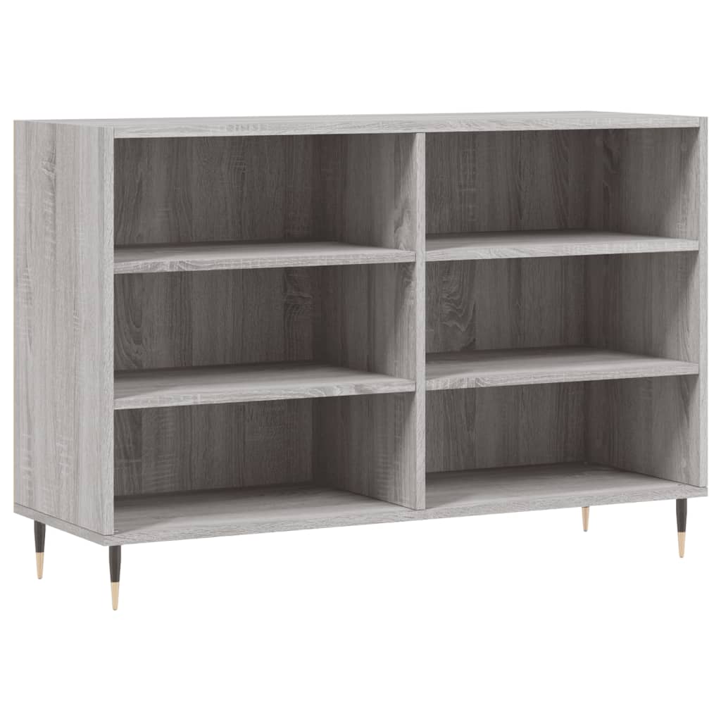 Sideboard Grau Sonoma 103,5x35x70 cm Holzwerkstoff