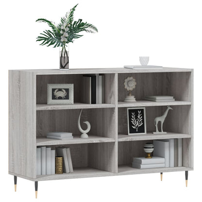 Sideboard Grau Sonoma 103,5x35x70 cm Holzwerkstoff