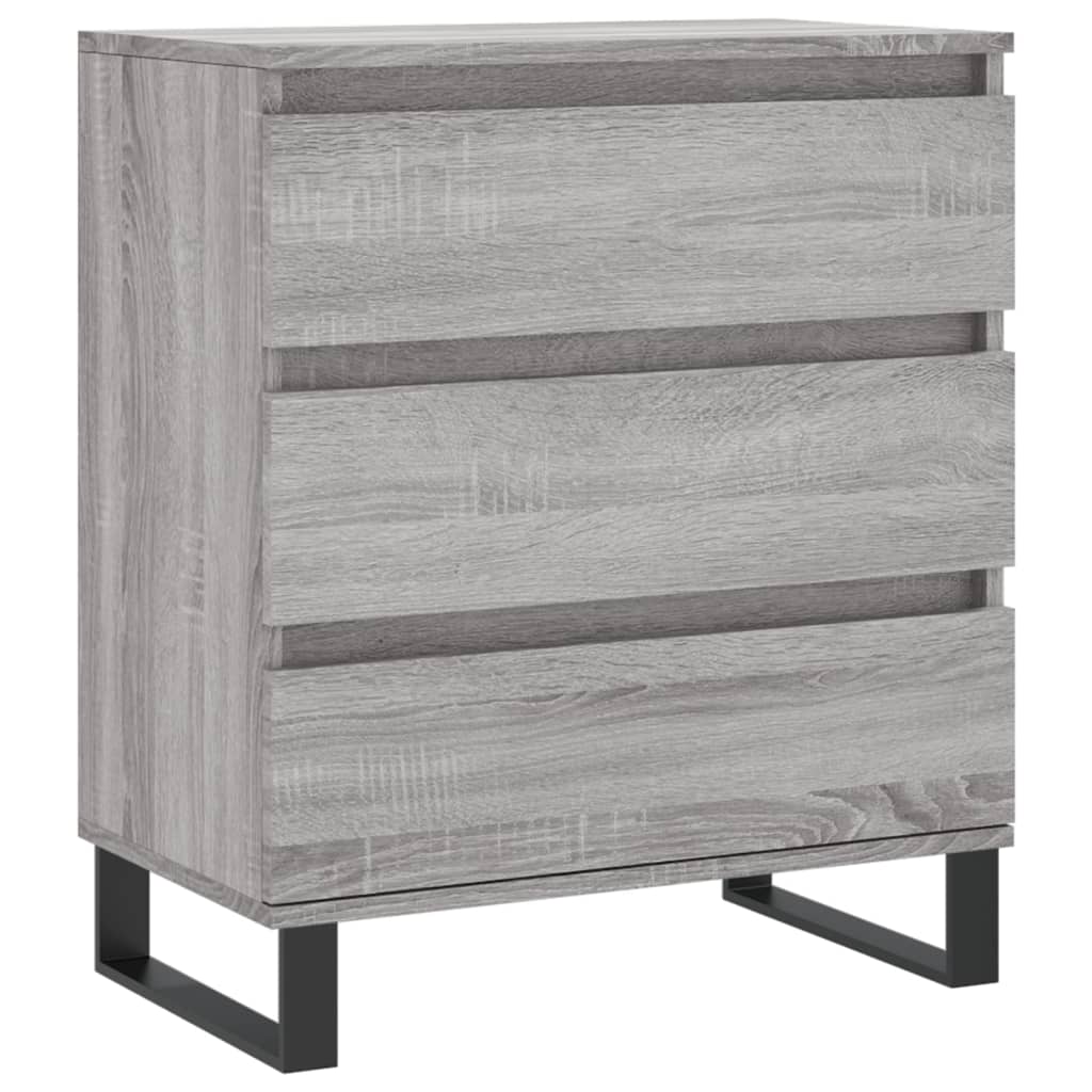 Sideboard Grau Sonoma 60x35x70 cm Holzwerkstoff