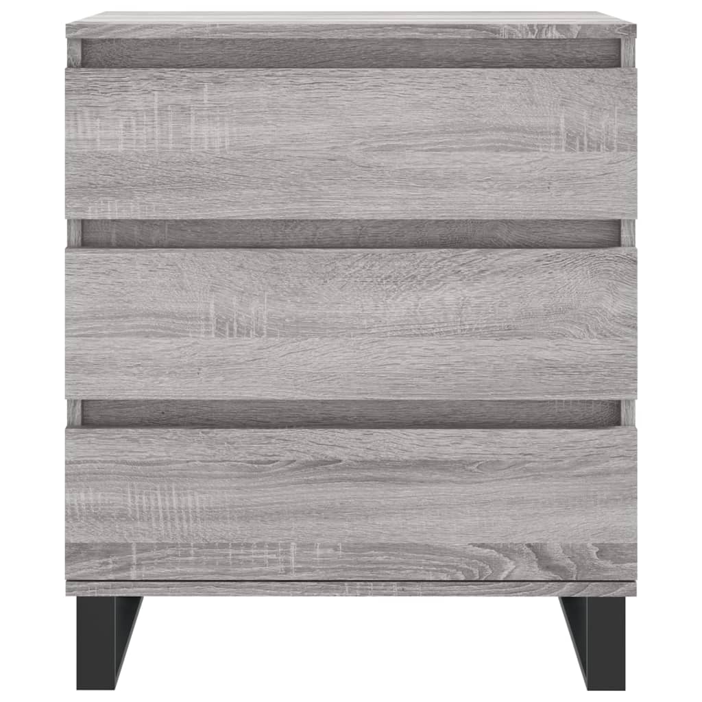 Sideboard Grau Sonoma 60x35x70 cm Holzwerkstoff