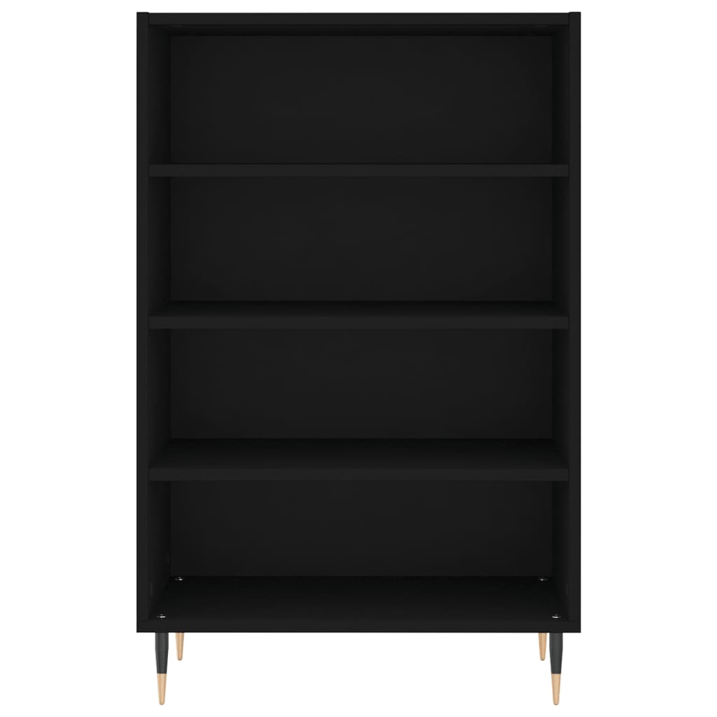 Highboard Schwarz 57x35x90 cm