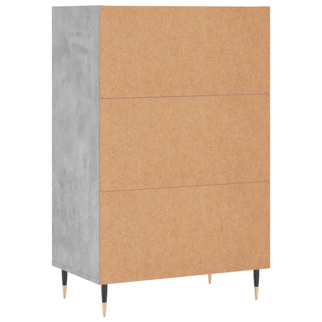 Sideboard Betongrau 57x35x90 cm