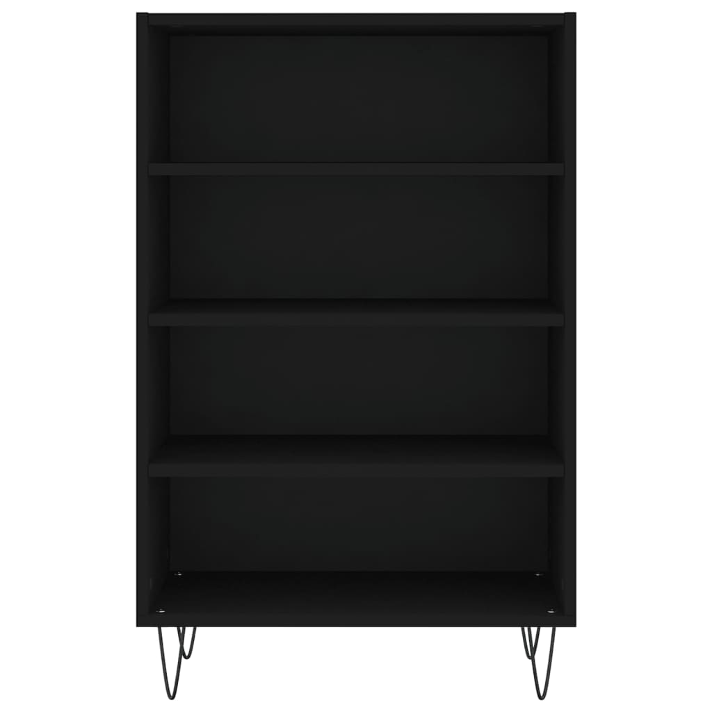 Highboard Schwarz 57x35x90 cm