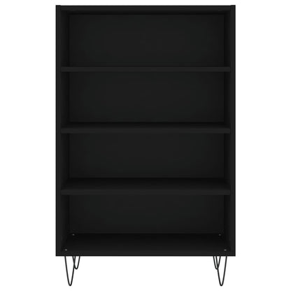 Highboard Schwarz 57x35x90 cm