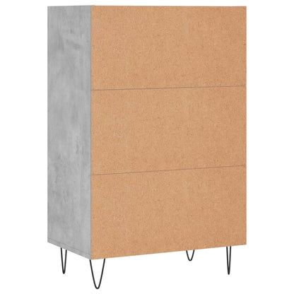 Sideboard Betongrau 57x35x90 cm