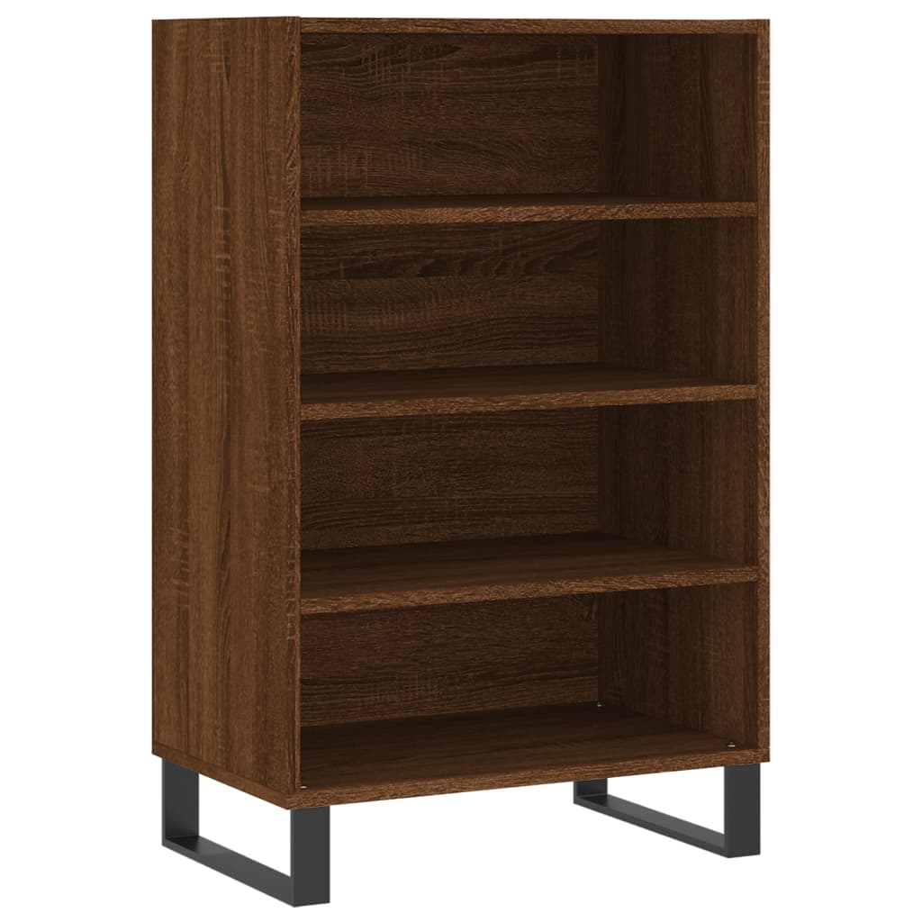 Sideboard Braun Eichen-Optik 57x35x90 cm