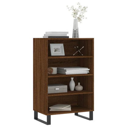 Sideboard Braun Eichen-Optik 57x35x90 cm