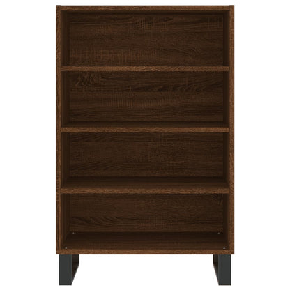 Sideboard Braun Eichen-Optik 57x35x90 cm