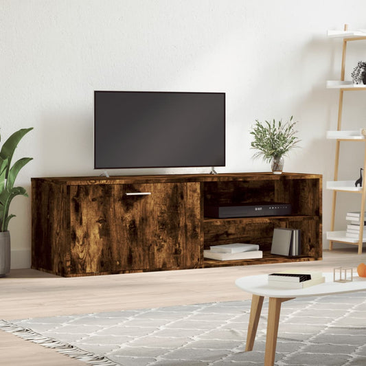 TV-Schrank Räuchereiche 120x34x37 cm Holzwerkstoff