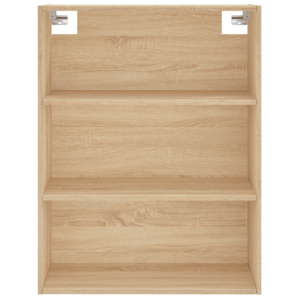 Highboard Sonoma-Eiche 69,5x34x180 cm Holzwerkstoff