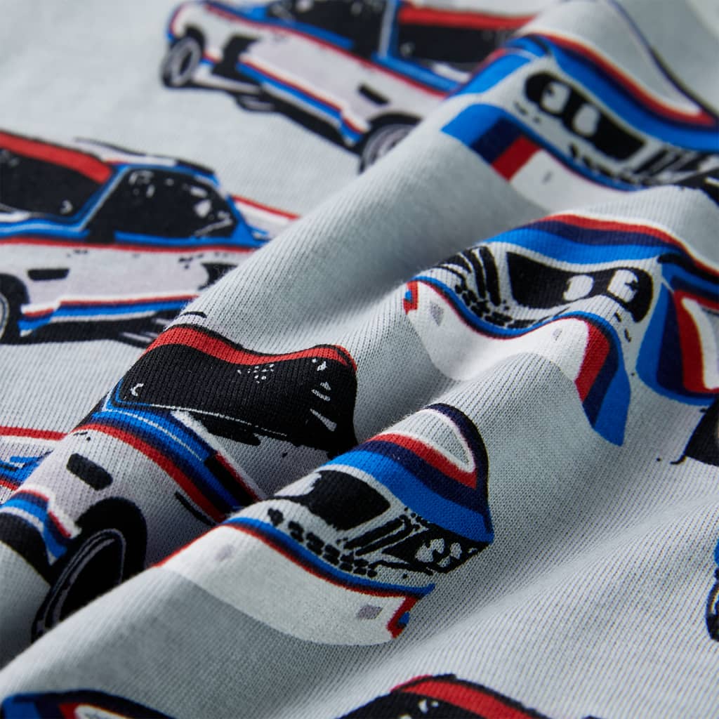 Kinderpyjama mit Kurzen Ärmeln Grau 116