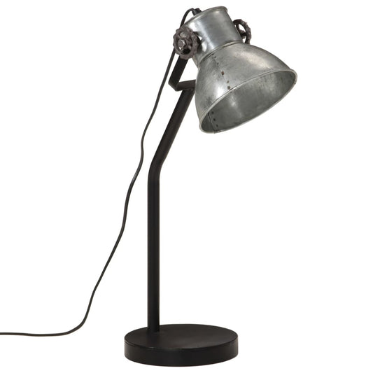 Schreibtischlampe 25 W Vintage-Silber 17x17x60 cm E27