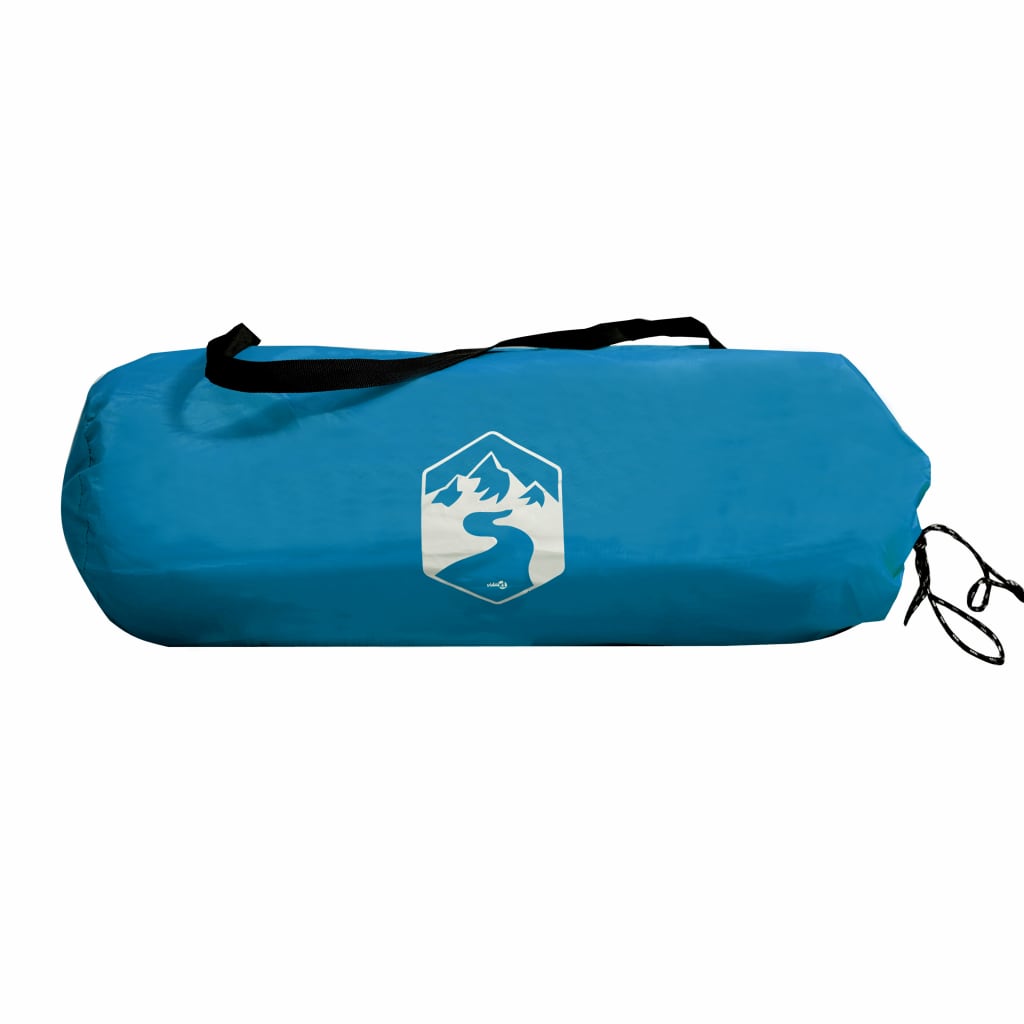 Campingzelt 4 Personen Blau Quick Release Wasserfest