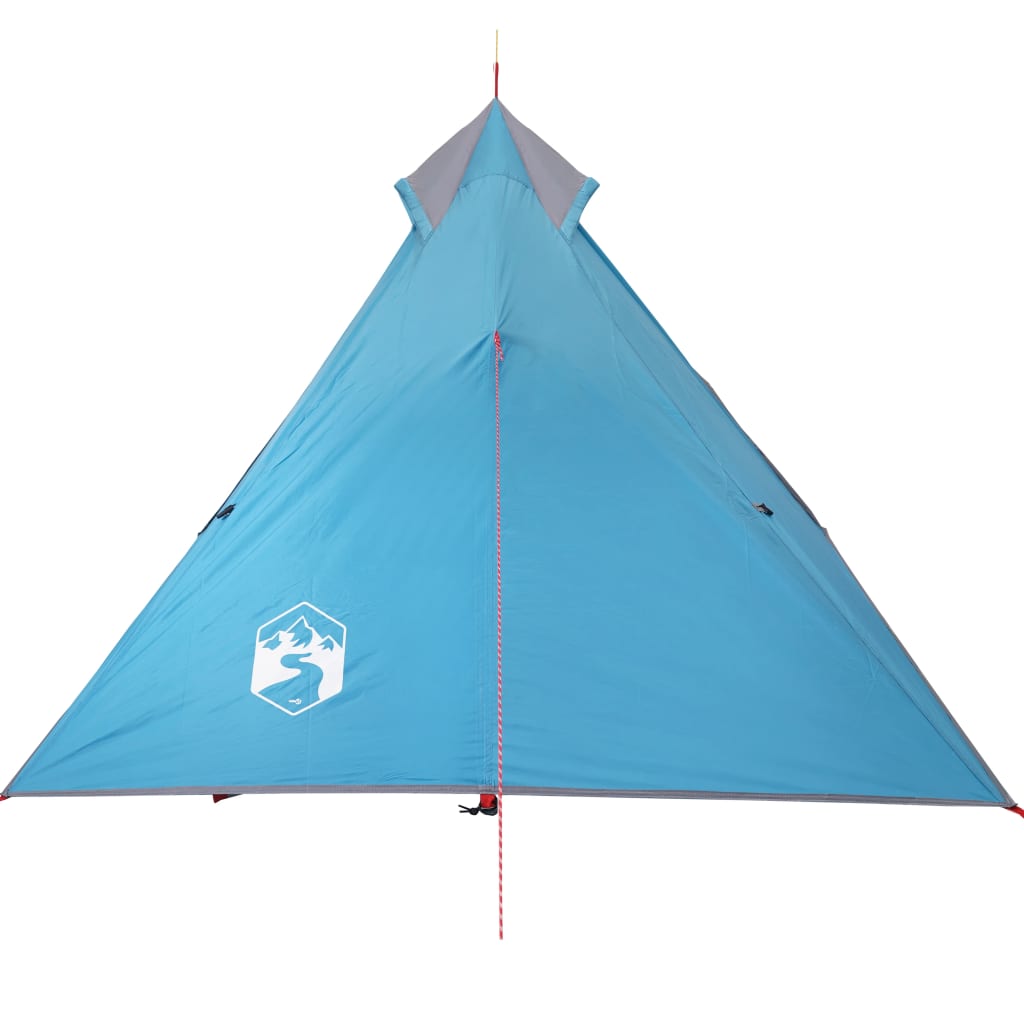 Tipi-Campingzelt 1 Person Blau Wasserdicht