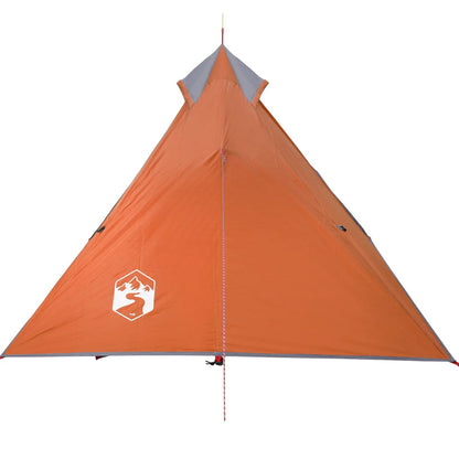 vidaXL Tipi-Campingzelt 1 Person Orange Wasserdicht