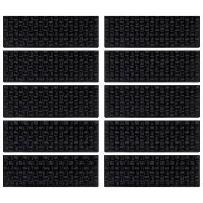 Stufenmatten 10 Stk. 25x75 cm Gummi