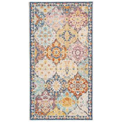 Teppich ARBIZU Indoor und Outdoor Vintage-Design 80x150cm