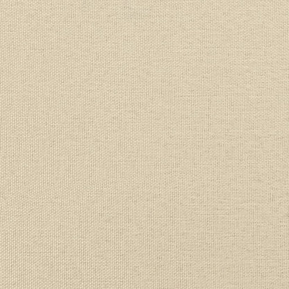Bettgestell "Dover" Creme 180x200 cm Stoff