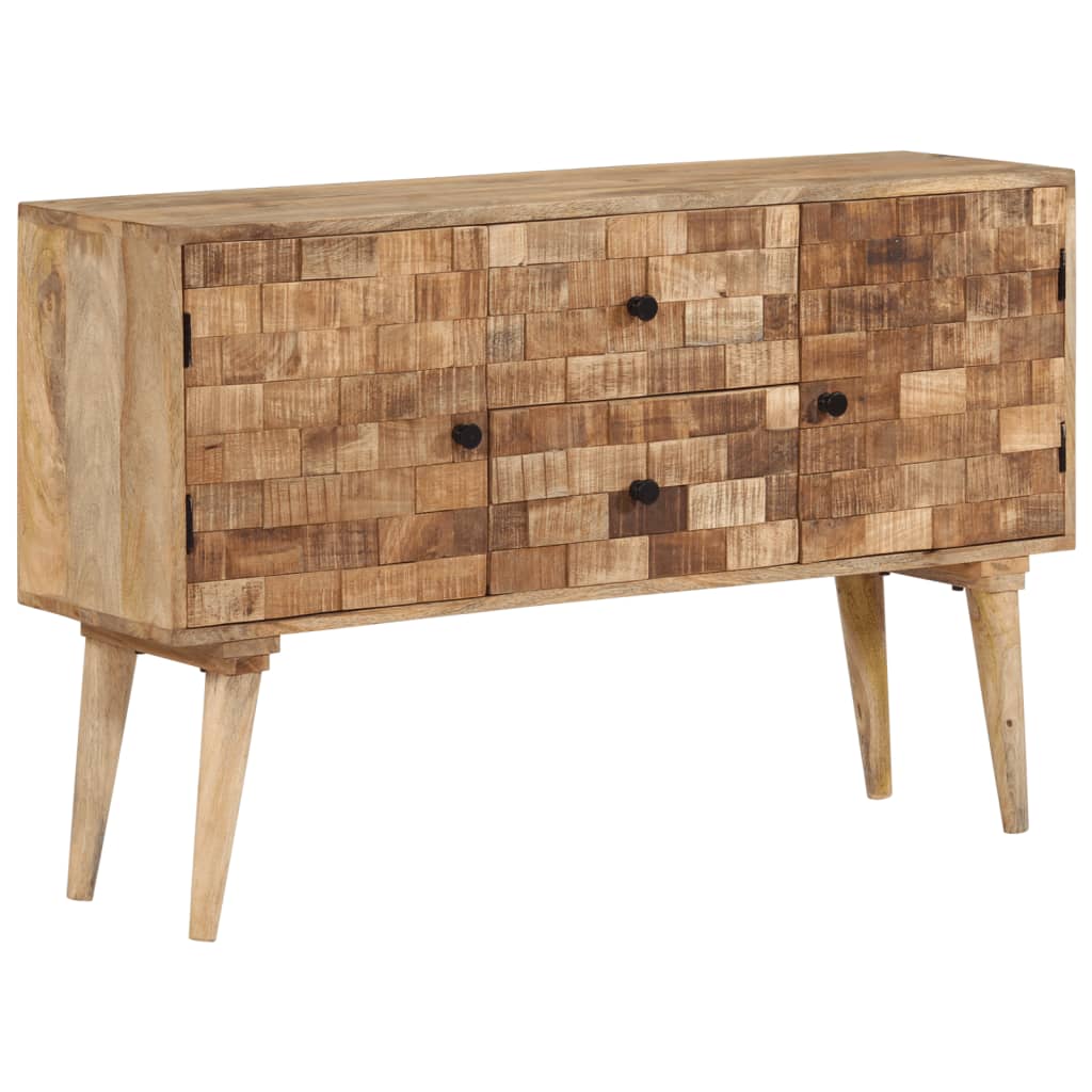 Sideboard 110x30x70 cm Massivholz Mango