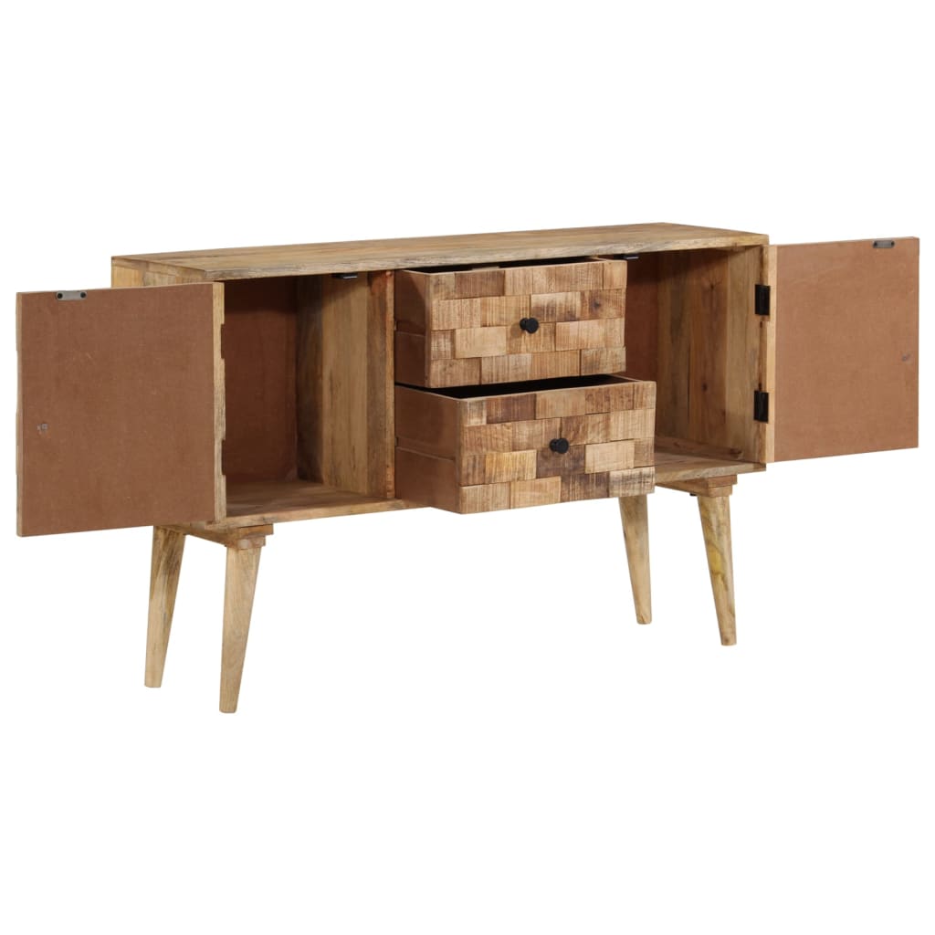 Sideboard 110x30x70 cm Massivholz Mango