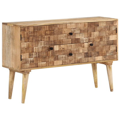 Sideboard 110x30x70 cm Massivholz Mango