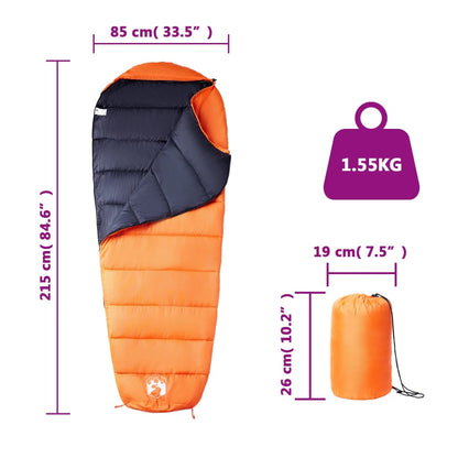 Mumienschlafsack für Erwachsene Camping 3 Jahreszeiten