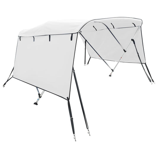 4-Bow Bimini-Top mit Seitenteilen 243x(170-182)x137 cm