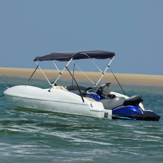 4-Bow Bimini-Top mit Seitenteilen 243x(185-198)x137 cm