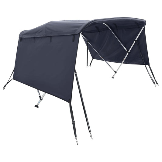4-Bow Bimini-Top mit Seitenteilen 243x(230-244)x137 cm