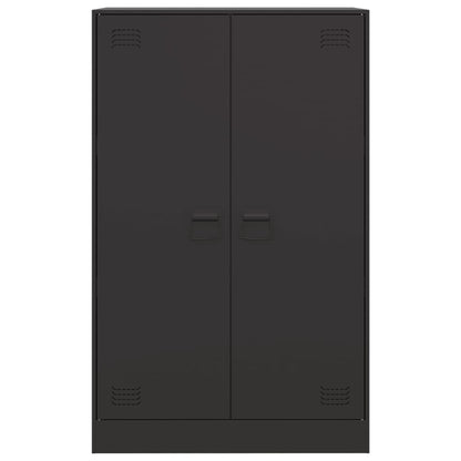 Sideboard Schwarz 67x39x107 cm Stahl