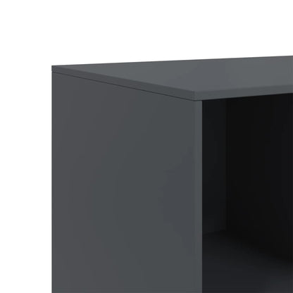 Sideboard Anthrazit 99x39x73 cm Stahl