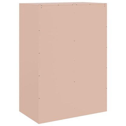 Highboard Rosa 67x39x95 cm Stahl