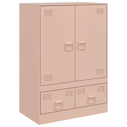 Highboard Rosa 67x39x95 cm Stahl