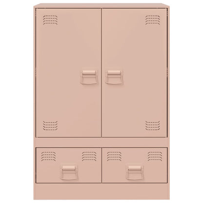 Highboard Rosa 67x39x95 cm Stahl