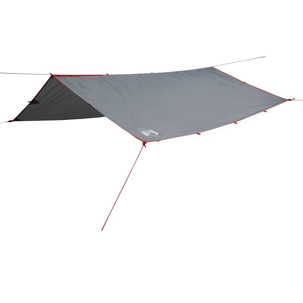 Tarp Grau und Orange 300x294 cm Wasserdicht