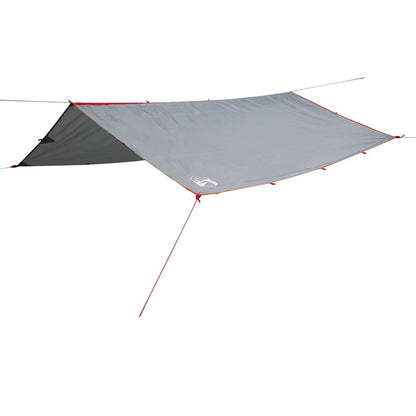 Tarp Grau und Orange 300x294 cm Wasserdicht