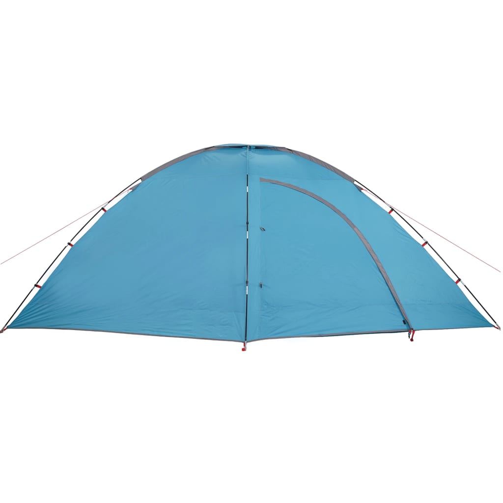 Campingzelt 8 Personen Blau Wasserdicht