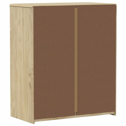 Schubladenschrank SAUDA Eiche-Optik 76,5x39x91 cm Massivholz