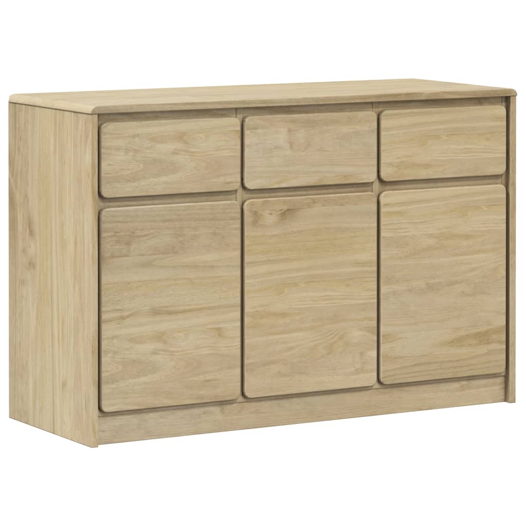 Sideboard SAUDA Eiche-Optik 114x43x75,5 cm Kiefernholz