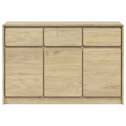 Sideboard SAUDA Eiche-Optik 114x43x75,5 cm Kiefernholz