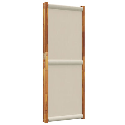 3-tlg. Paravent Hellgrau 210x180 cm