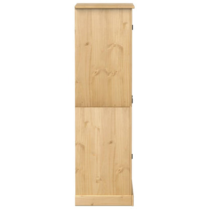 Kleiderschrank Corona 76x50x170 cm Massivholz Kiefer