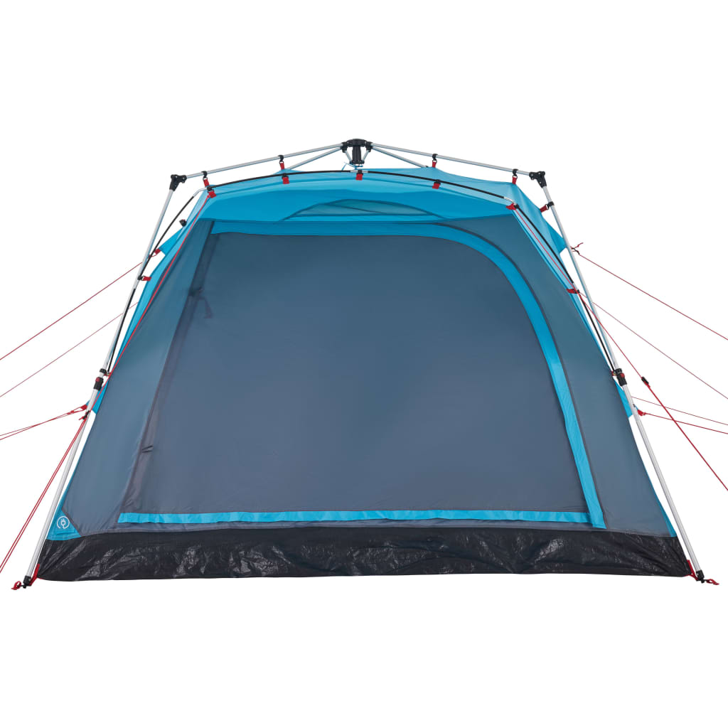 Campingzelt 4 Personen Blau Quick Release