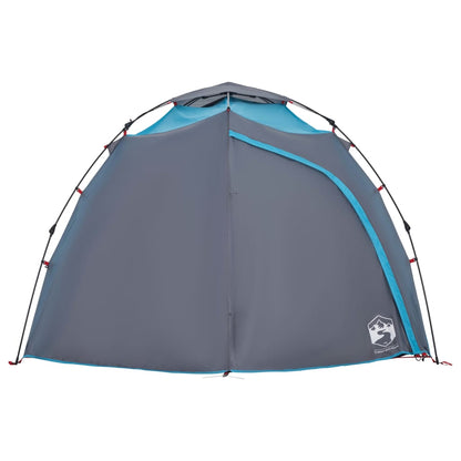 Kuppel-Campingzelt 4 Personen Blau Quick Release