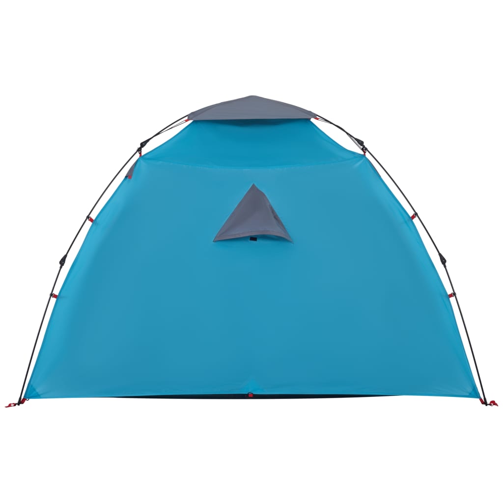 Kuppel-Campingzelt 4 Personen Blau Quick Release