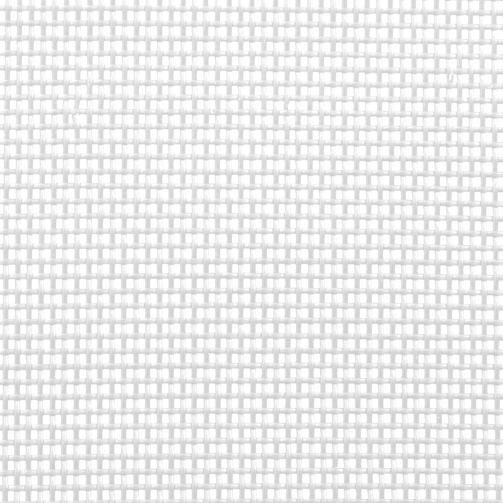 Haustier-Barriere Ausziehbar Weiß 117,5x125 cm