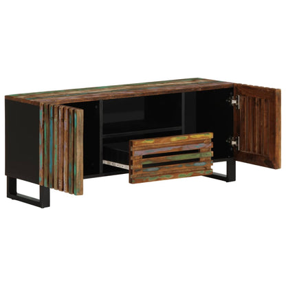 TV-Schrank 100x34x46 cm Massivholz Akazie