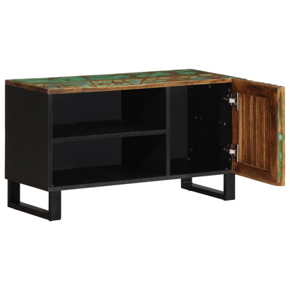 TV-Schrank 80x34x46 cm Massivholz Akazie