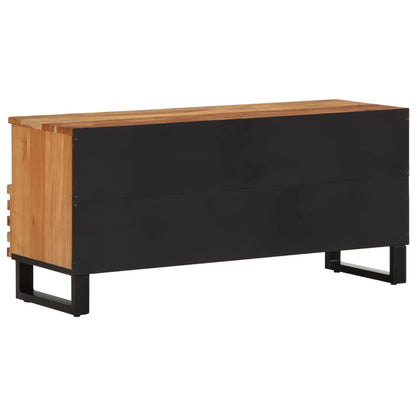 TV-Schrank 100x34x46 cm Massivholz Akazie